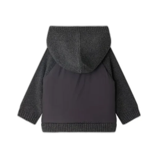 Jepeto Fancy Knit Hooded Jacket