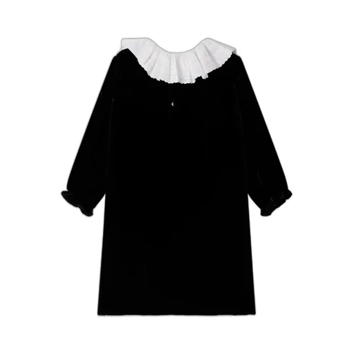 Lace-Collar Dress