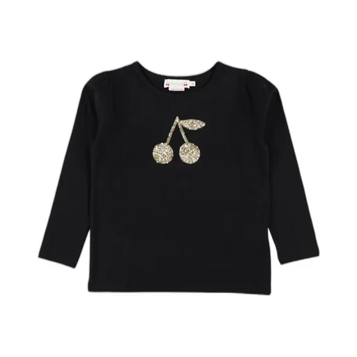 Sequin-Embellished Long-Sleeved T-Shirt