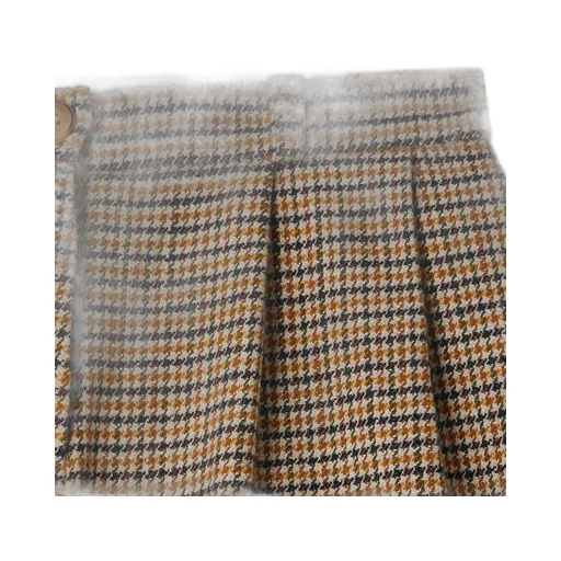 Jua Shorts In Ochre Check Pattern