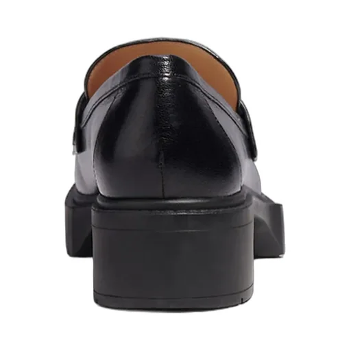 Leah Chunky Sole Leather Loafers