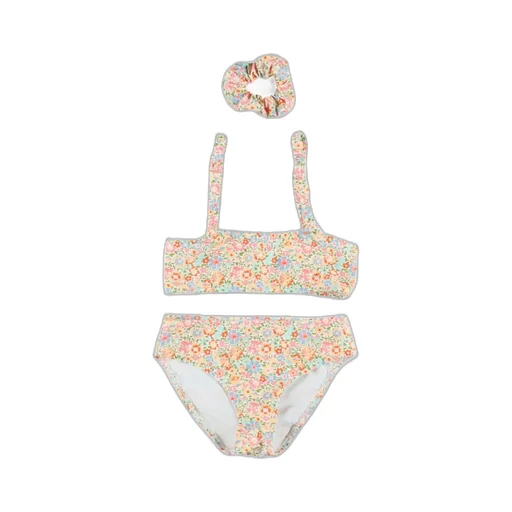 Floral-Printed Two-Piece Swimsuit