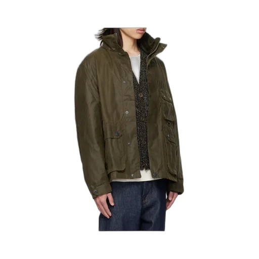 Re-Engineered Utility Bedale Batik Jacket