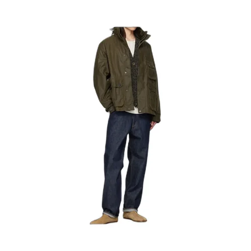 Re-Engineered Utility Bedale Batik Jacket