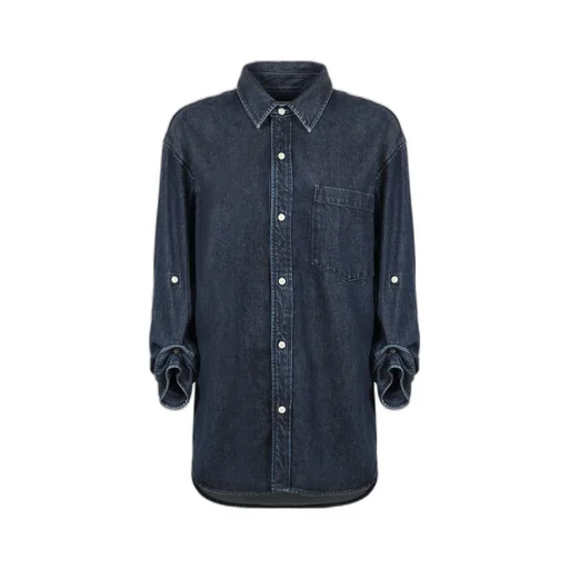 Kayla Denim Button-Up Shirt