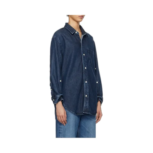 Kayla Denim Button-Up Shirt