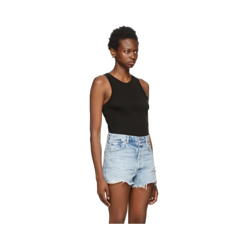 Sleeveless Ribbed Top