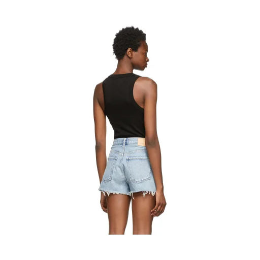 Sleeveless Ribbed Top