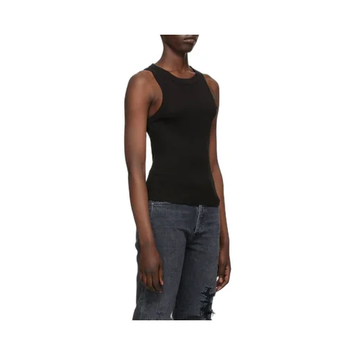 Sleeveless Ribbed Top