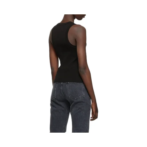Sleeveless Ribbed Top