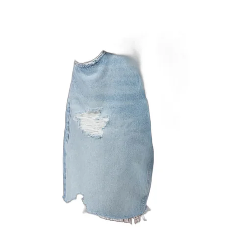 Distressed Denim Shorts