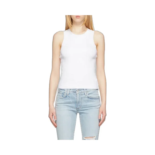 Sleeveless Ribbed Top