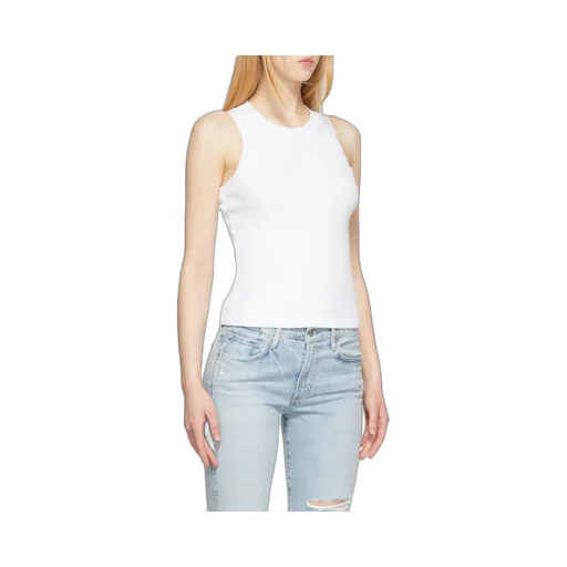 Sleeveless Ribbed Top