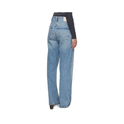 High Waist Straight Jeans