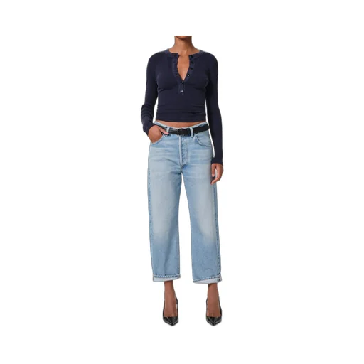 Dahlia Mid-Rise Cropped Jeans