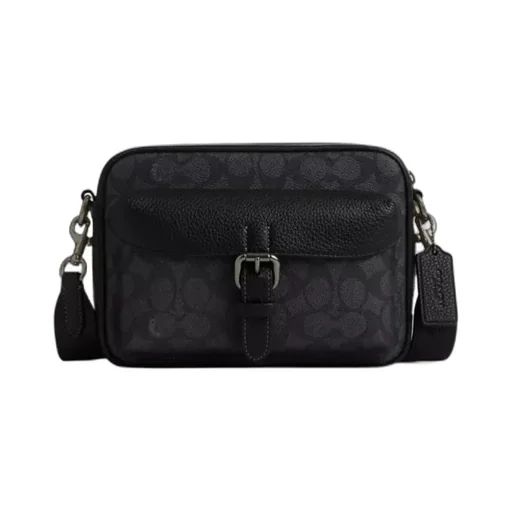 Warner's Signature Canvas Crossbody Bag