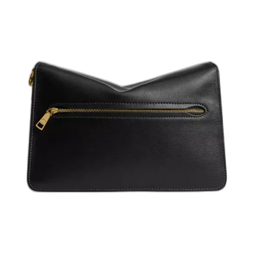 Logo Detailed Fold-Over Shoulder Bag