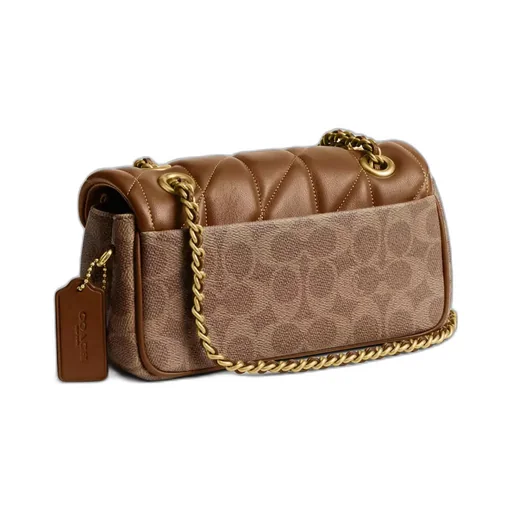 Quilted Tabby Foldover Shoulder Bag