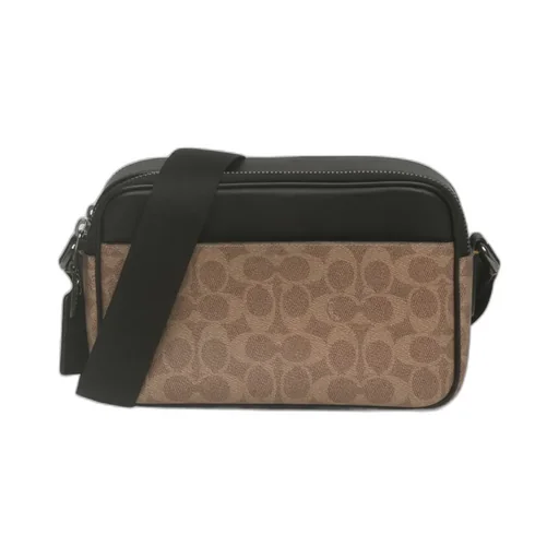 Zippered Shoulder Bag