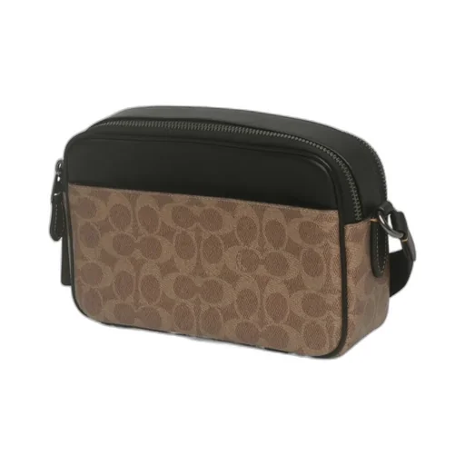 Zippered Shoulder Bag