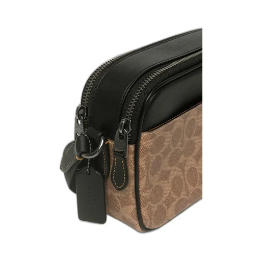 Zippered Shoulder Bag