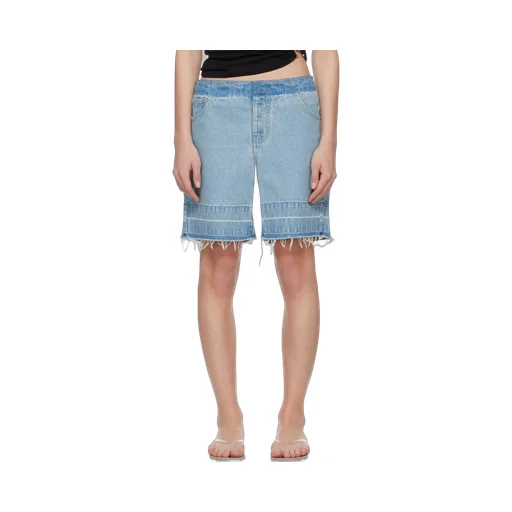 Deconstruct Denim Shorts