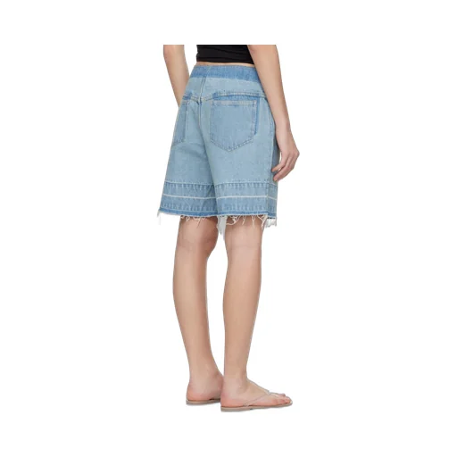 Deconstruct Denim Shorts