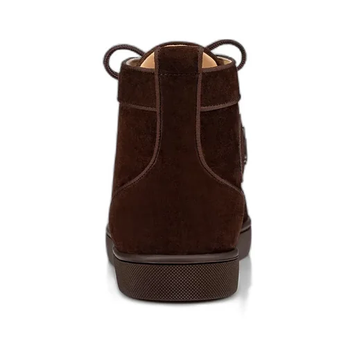 High-Top Lace-Up Casual Sneakers