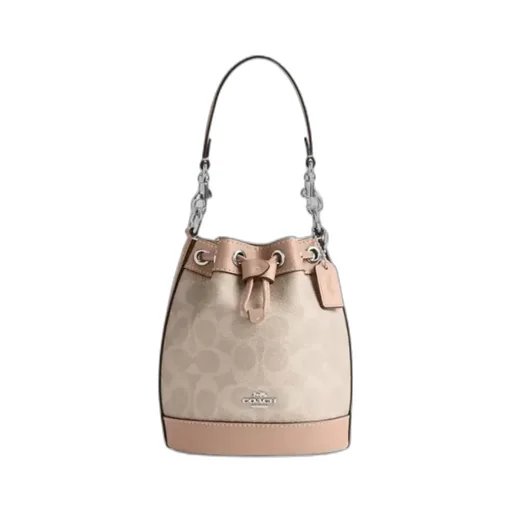 Classic Canvas Mini Bucket Bag