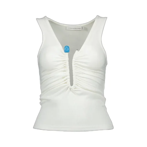 Crystal-Embellished Tank Top