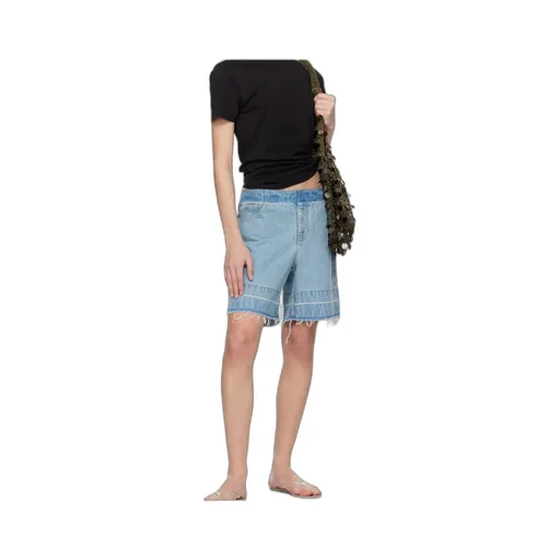 Deconstruct Denim Shorts
