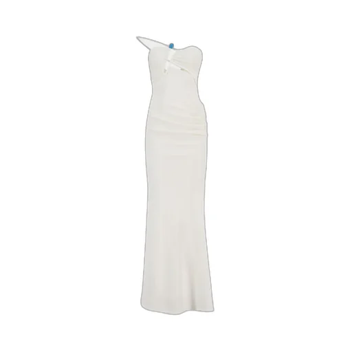 Crystal Pin Cutaway Cami Maxi Dress