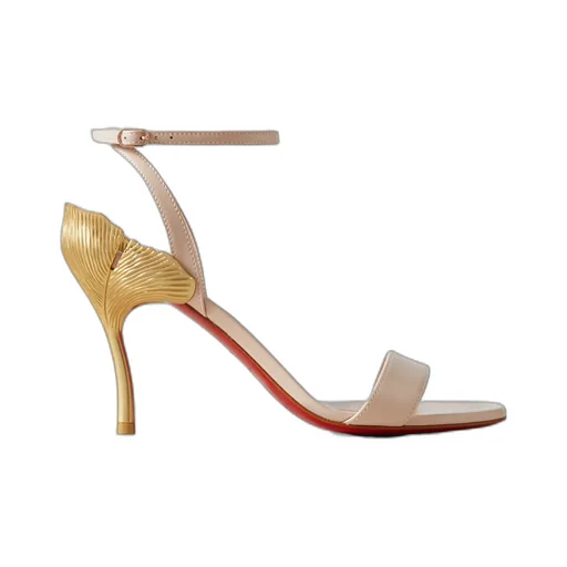 Leaf High Heels Sandals