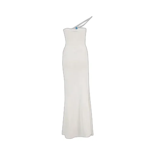 Crystal Pin Cutaway Cami Maxi Dress