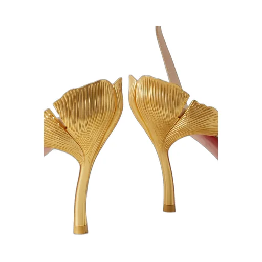 Leaf High Heels Sandals