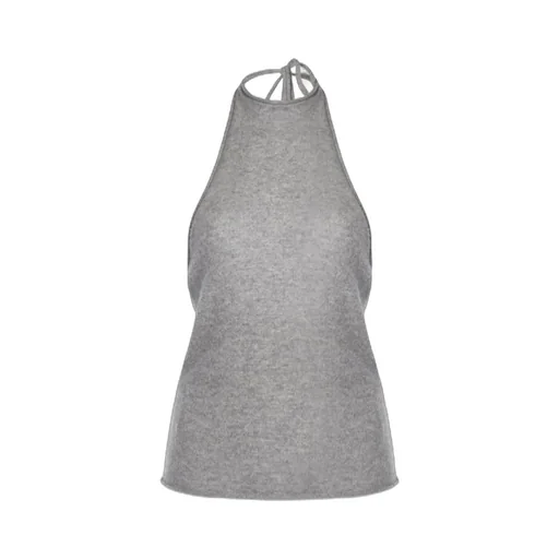 Halterneck Cashmere Top
