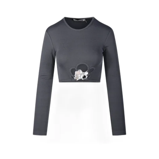 Trio Stone Cropped Top