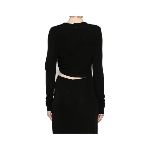 Bezel Quartz Long-Sleeve Top