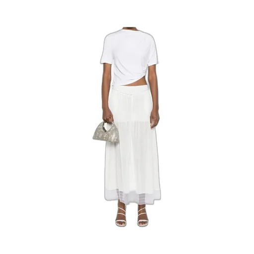 Asymmetrical Neckline T-Shirt