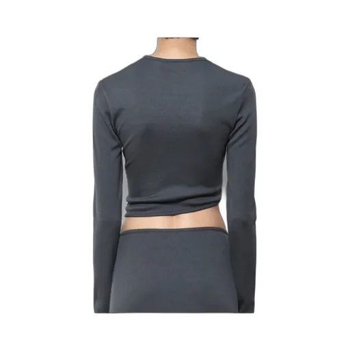 Long Sleeve Cutout Top