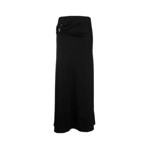 Orbit Cut-Out Flared Maxi Skirt
