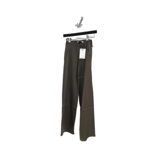 Wide-Leg Silk Trousers
