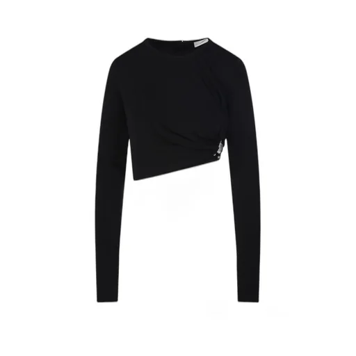Bezel Quartz Long-Sleeve Top