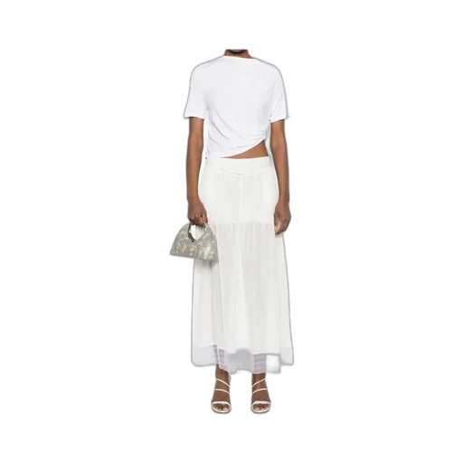Asymmetrical Neckline T-Shirt