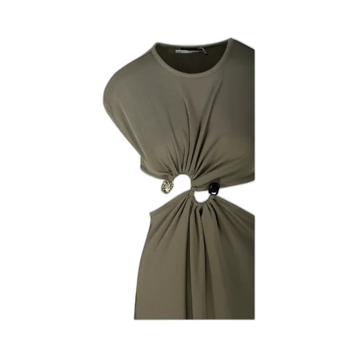 Twist-Detail Maxi Dress