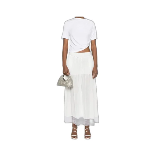 Asymmetrical Neckline T-Shirt