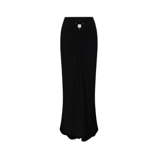 Bezel Quartz Ruched Skirt