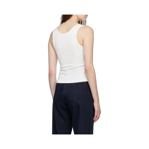 Cut-Out Twisted Tank Top