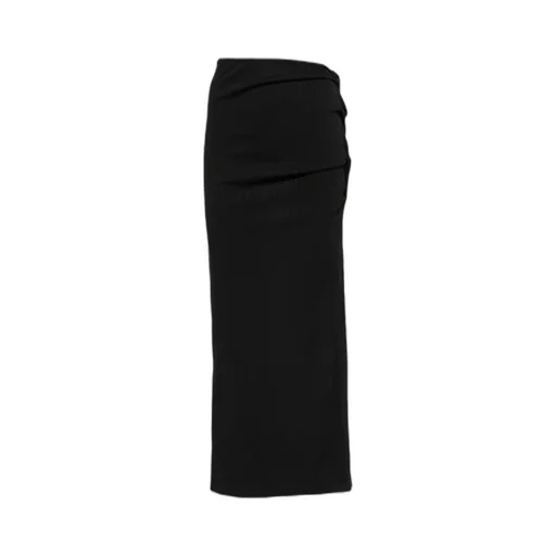Cut-Out Ribbed Skirt
