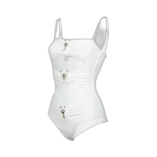 Square Neck Cut-Out Swimsuit